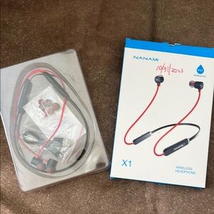 NaNaMi X1 Wireless Headphones Bluetooth In Ear Microphone Gaming Running